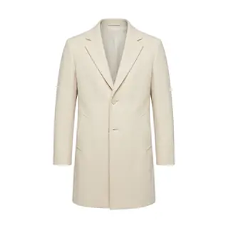 Cream long coat